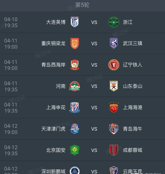 中超第5轮有望刷新上座人数的历史新高