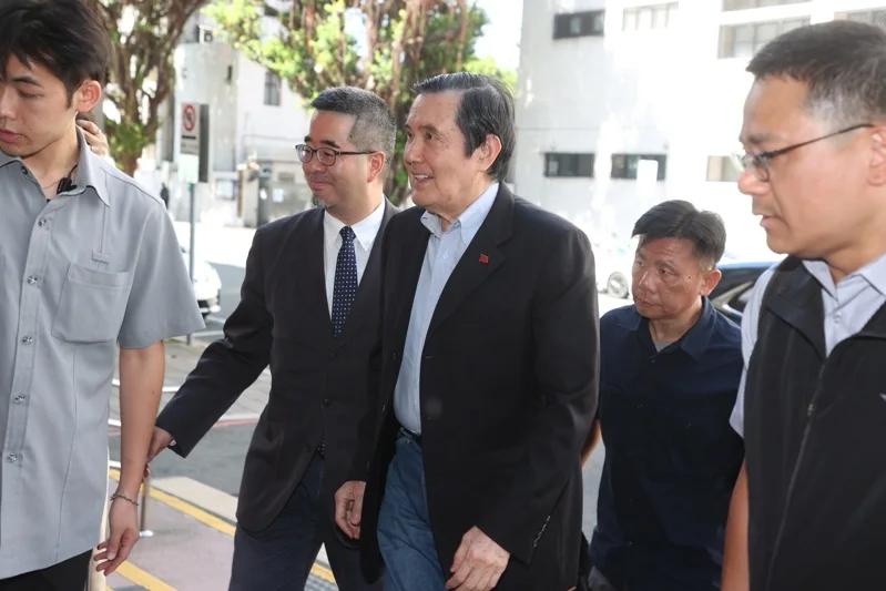 马英九：我无罪台湾高等法院审理“三中案”，今传马英九、