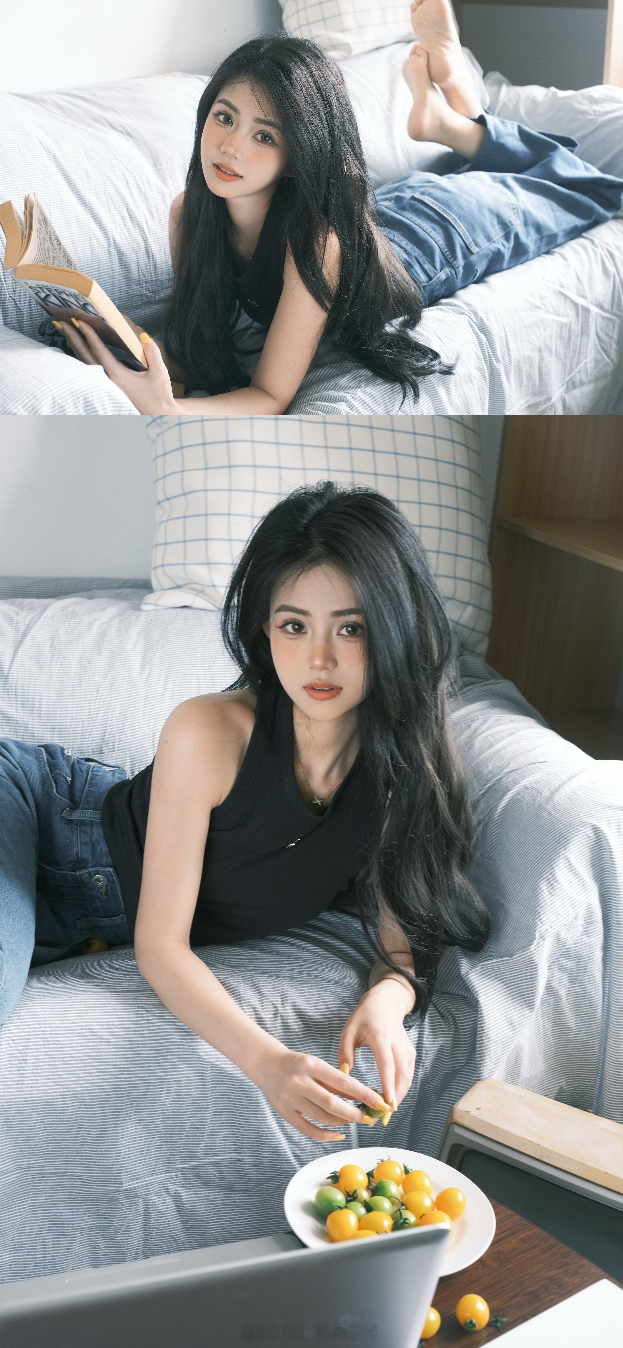 南京约拍居家少女写真南京约拍人像写真喜欢拍照也喜欢你日系写真​​​