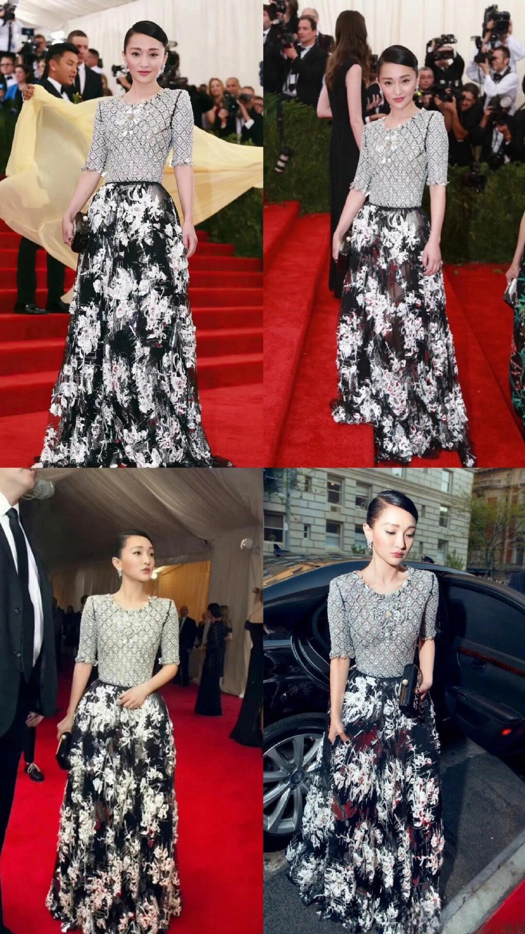 #大花医美#｜2015年大花在MetGala红毯​