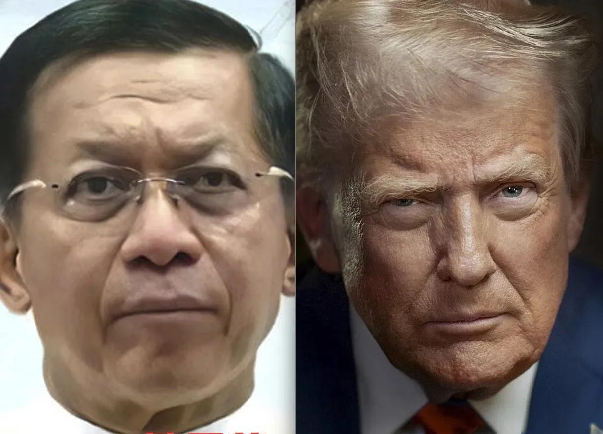 没想到美国总统特朗普给缅甸敏昂莱大将送了一份大礼！在7月7日美国方面给缅甸的正