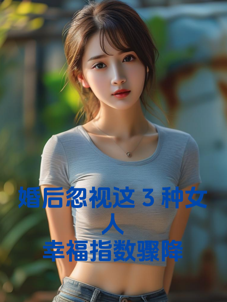 婚后忽视这3种女人，幸福指数骤降
