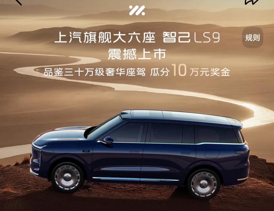本届车展上，智己汽车展台凭借LS9与持续热销的新一代LS6两款增程SUV车型，吸