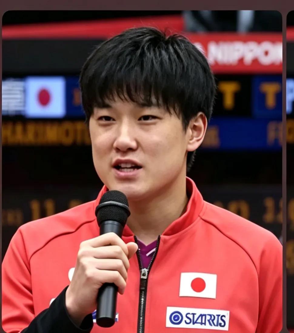 放言破国乒57年垄断，张本智和凭什么这么狂？镜头前的张本智和眼神锐利，语气笃