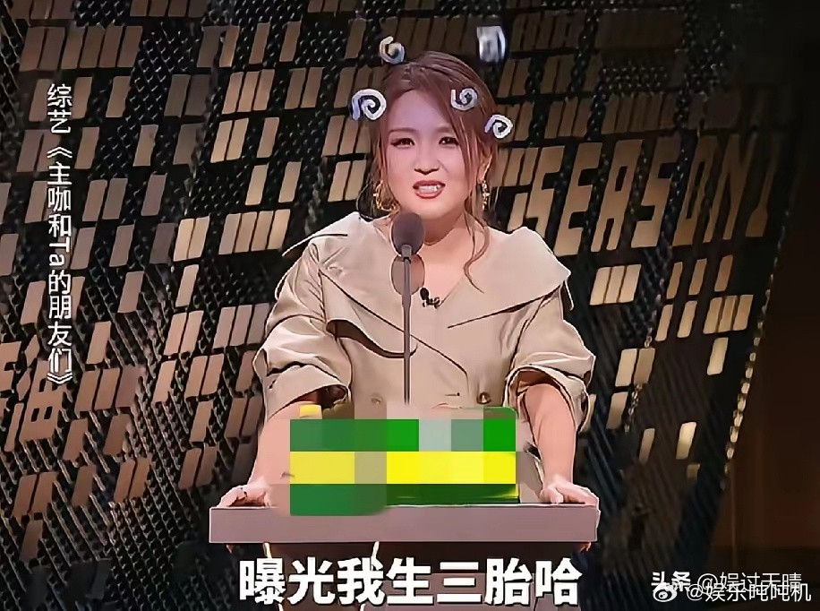 何洁：“当年苏醒曝光我生三胎，我当时就在想苏醒到底是蠢还是坏？后来我又想起一件事