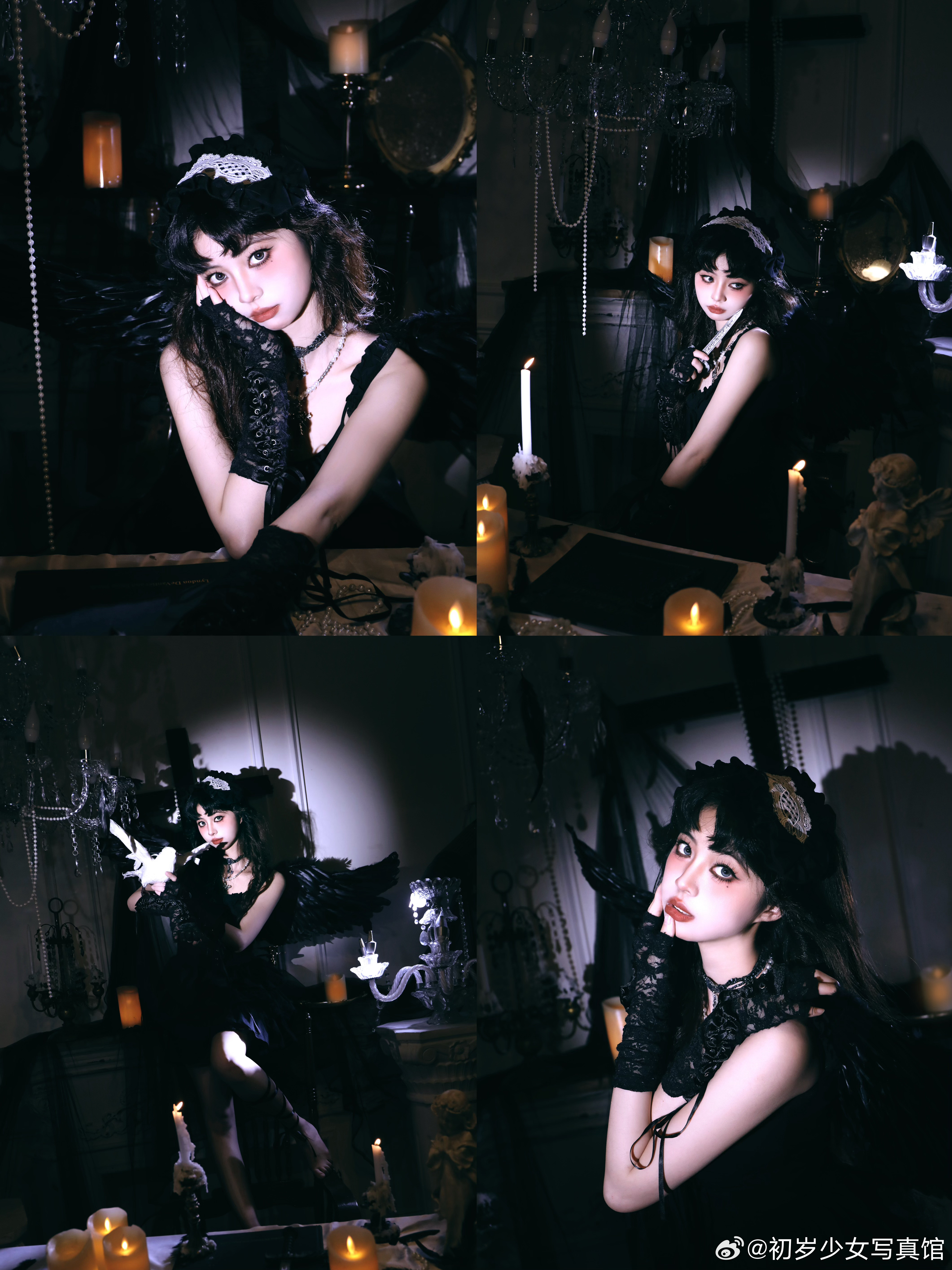 拥有一点罪吧，我才能在天使中认出你🕯️🧚♀️：一朵芸芸📷：南宁约拍少女写