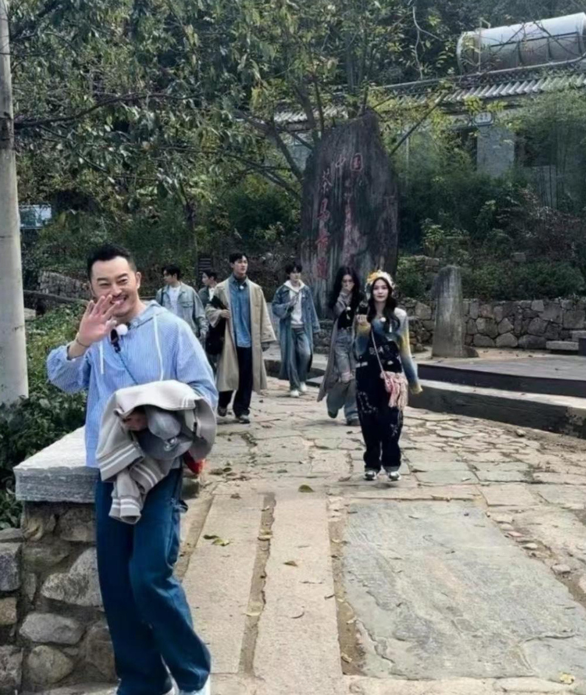 孟子义有多高啊我的妈，这身材，路透都这么顶