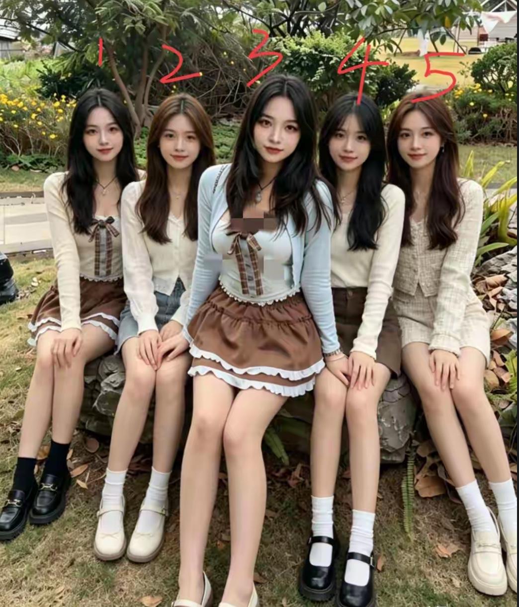 五姐妹，谁最漂亮？