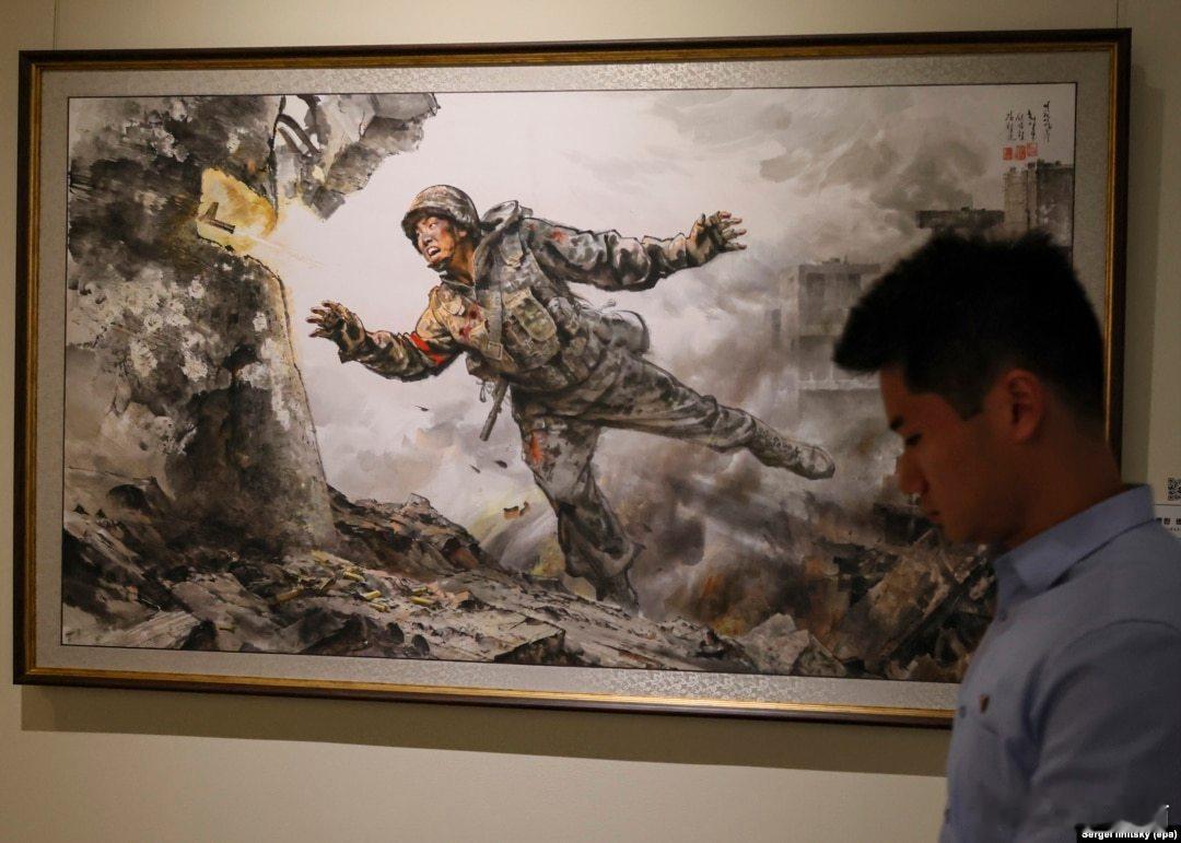 从否认到炫耀：朝鲜在莫斯科展示其参与对乌克兰战争的情况关于朝鲜的宣传展览“伟大民