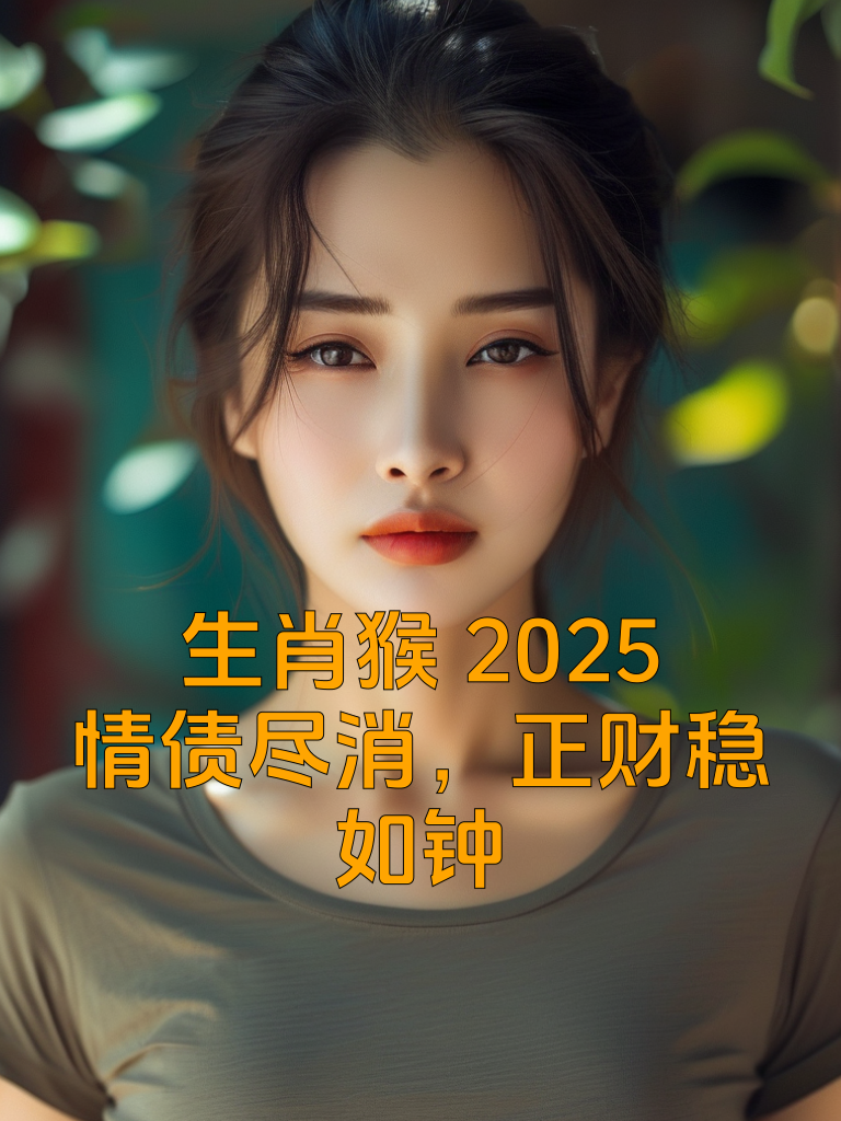 生肖猴2025：情债尽消，正财稳如钟