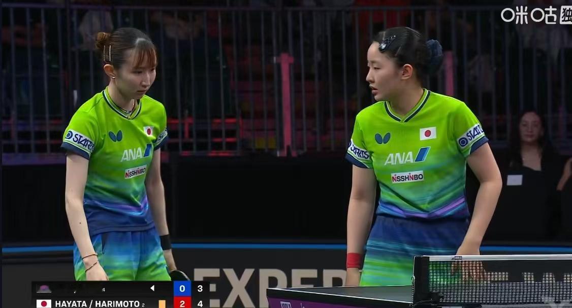 北京时间7月3日凌晨，刚刚结束了一场2026年WTT美国大满贯女双半决赛，女双世