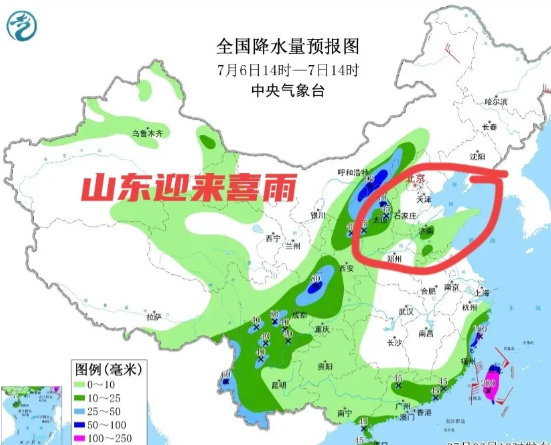 齐鲁大地迎大范围降雨，山东高温有望缓解！