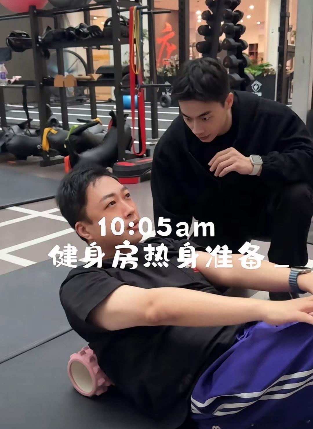 于正分享健身视频，遭全网调侃！有人发现教练很帅调侃于正，“S丫头是一点也不愿委屈