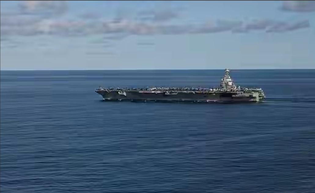 看样子林肯号是真的受伤了，他已经无法继续完成，后面的作战任务。美国当地时间6号晚