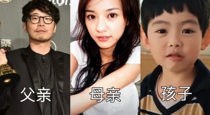 陈意涵长的很漂亮，乖巧讨喜那种，她老公就长的很素人，没想到，两人的孩子长的这么好