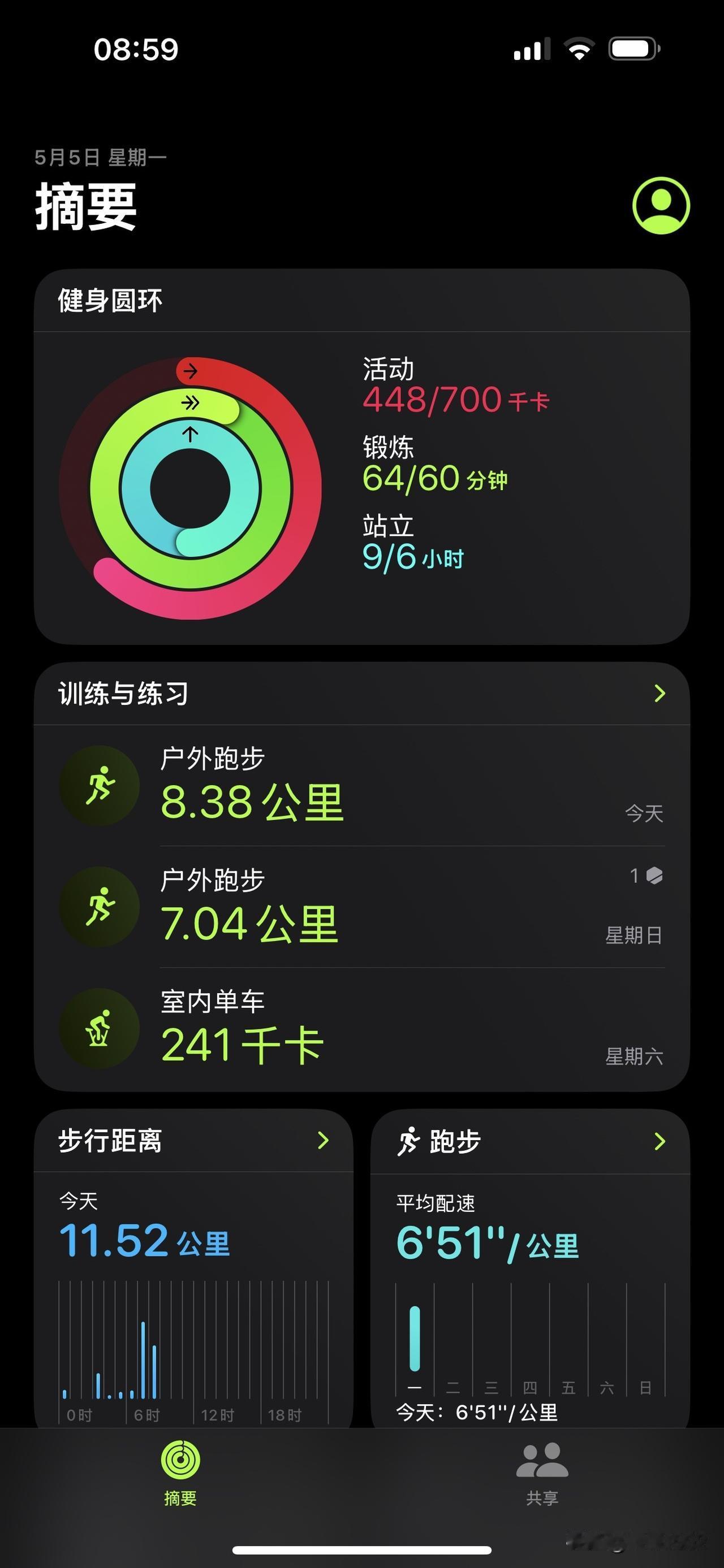 今天你跑步了吗？我自己都想不到，开了一晚上的车还能跑步嘻嘻🤭