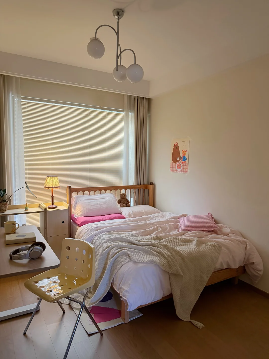 小了点，却很可爱的房间