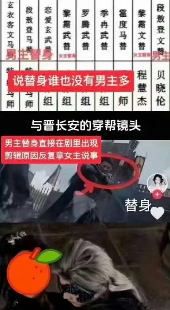 丞磊一部戏五个替身很震惊很无奈给个说法吧白鹿丞磊