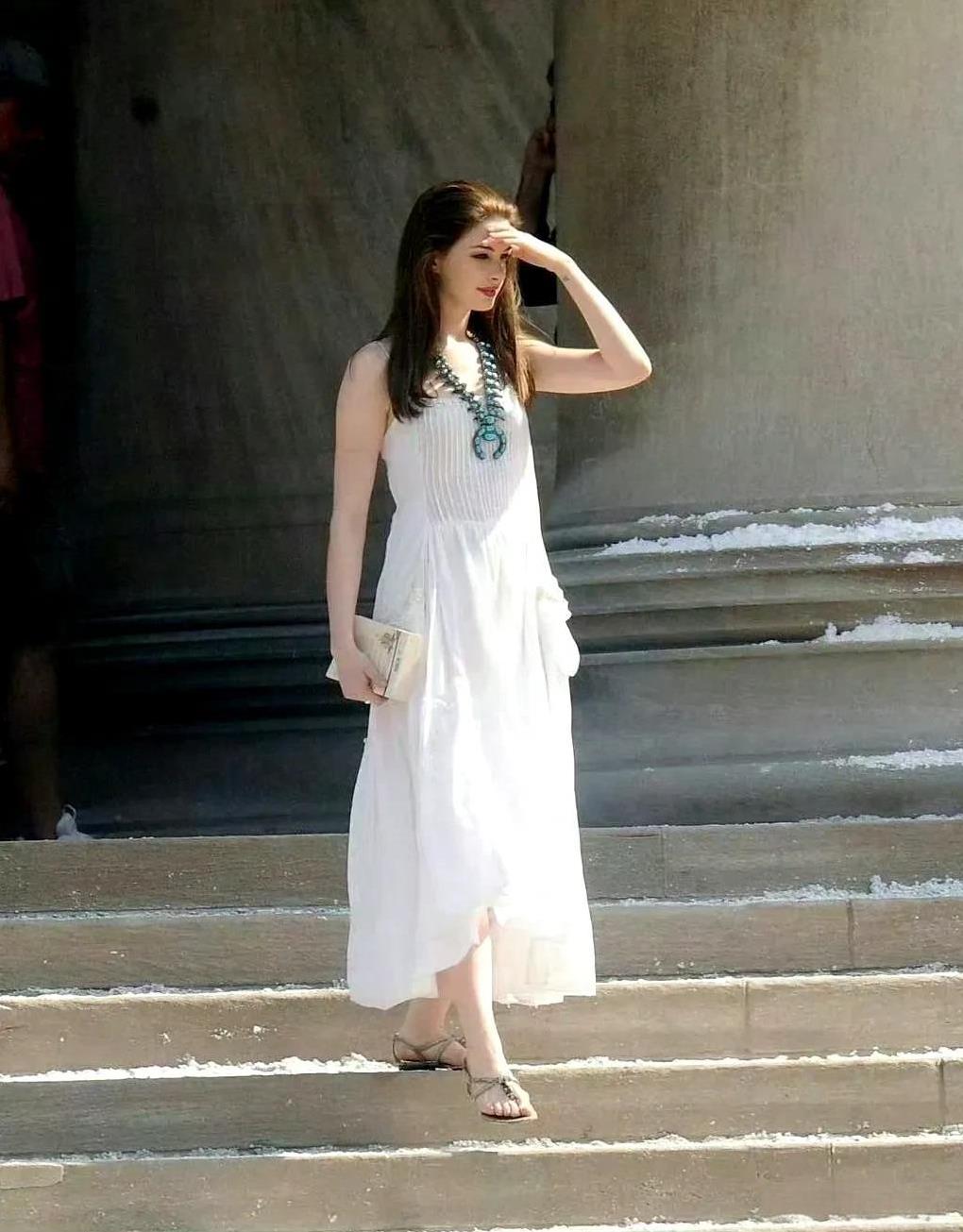 15年前的安妮凯瑟薇，谁下辈子想长这样#安妮·海瑟薇#