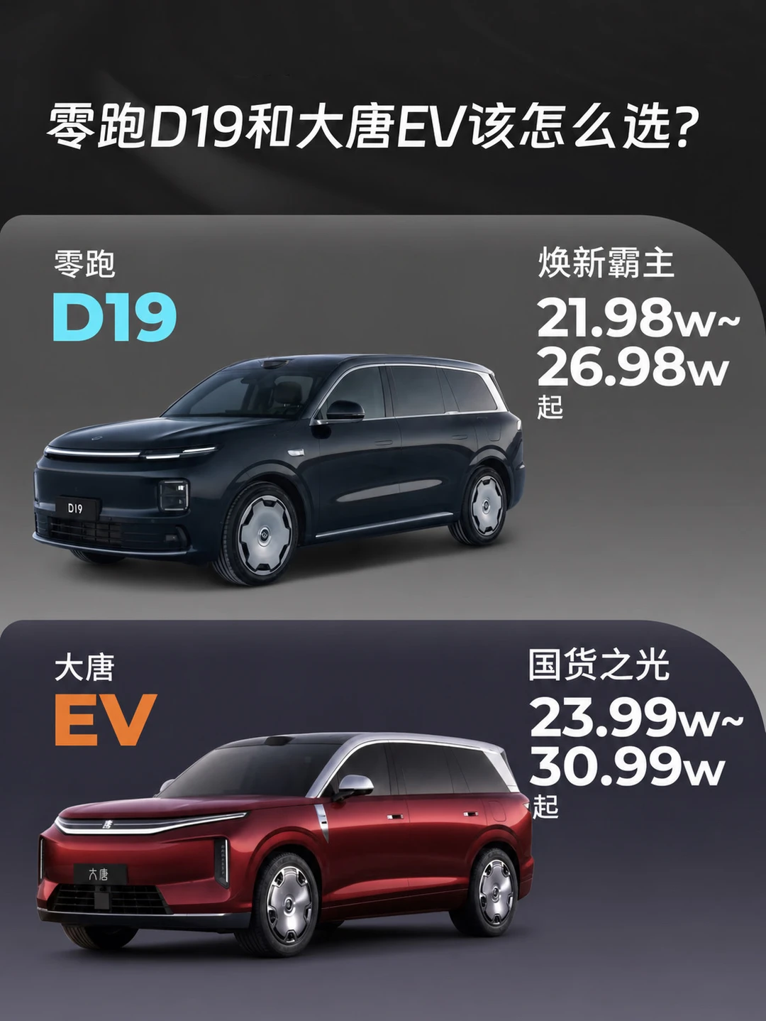 试驾完零跑D19和唐EV，我放弃了其中一台