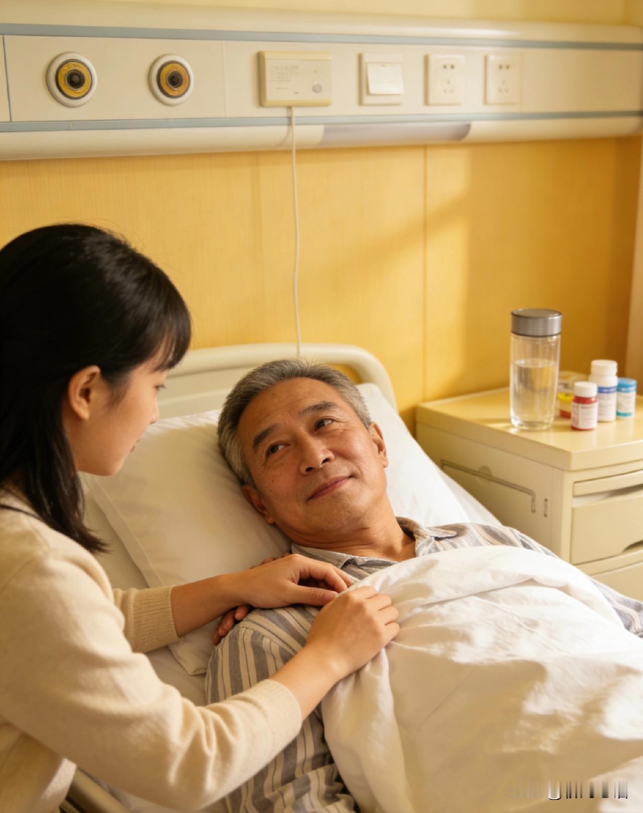 我觉得，人到老了还得靠儿女养老。我三叔今年70多岁了，自从得了一场大病以后，