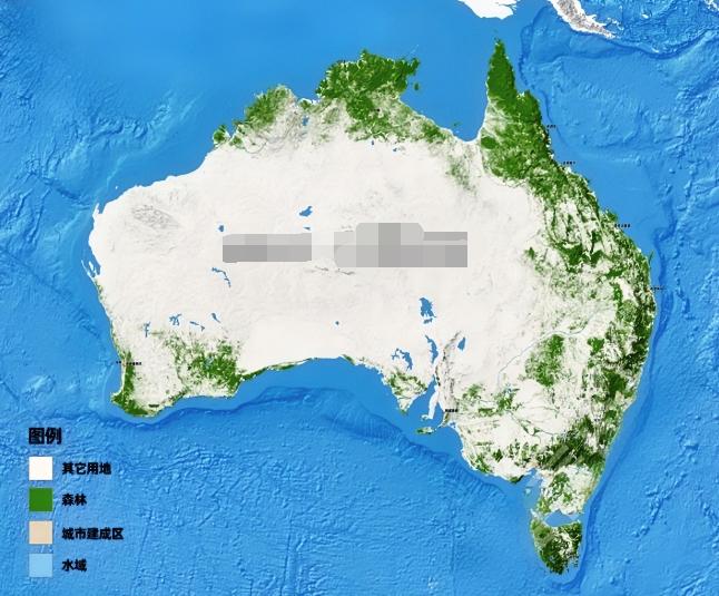 澳大利亚并不全都是荒漠和戈壁！澳大利亚大陆的四周区域，其实也是遍布森林和草原