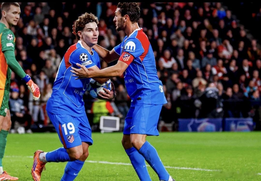 欧冠联赛阿尔瓦雷斯：我们太需要这场胜利了，很开心今天能取得进球欧冠联赛阶段第6轮