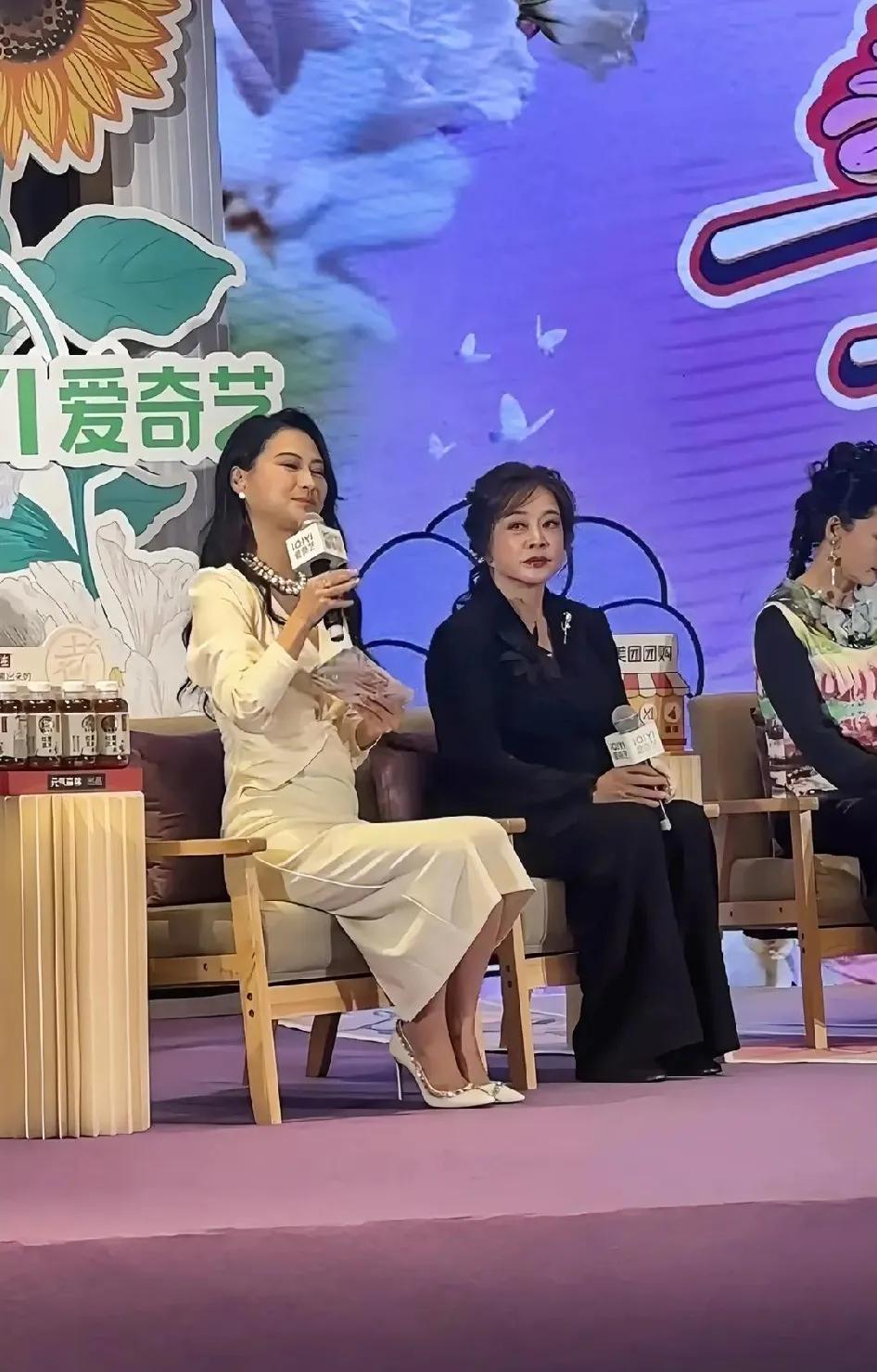 刘晓庆很心酸，一把年龄了还要上真人秀舞台，还好张柏芝刘嘉玲她们没有刁难她，要是其