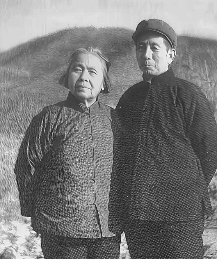 1975年，蹲了五年大牢的丁玲刚出来，每月领八十块生活费。两天后，丈夫陈明追了过