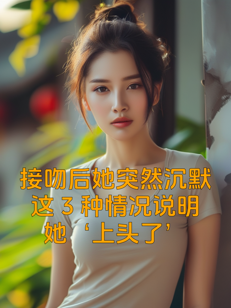 接吻后她突然沉默？这3种情况说明她‘上头了’