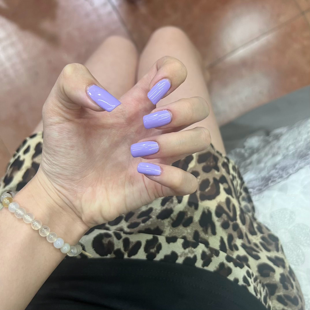 老婆同款紫色上手