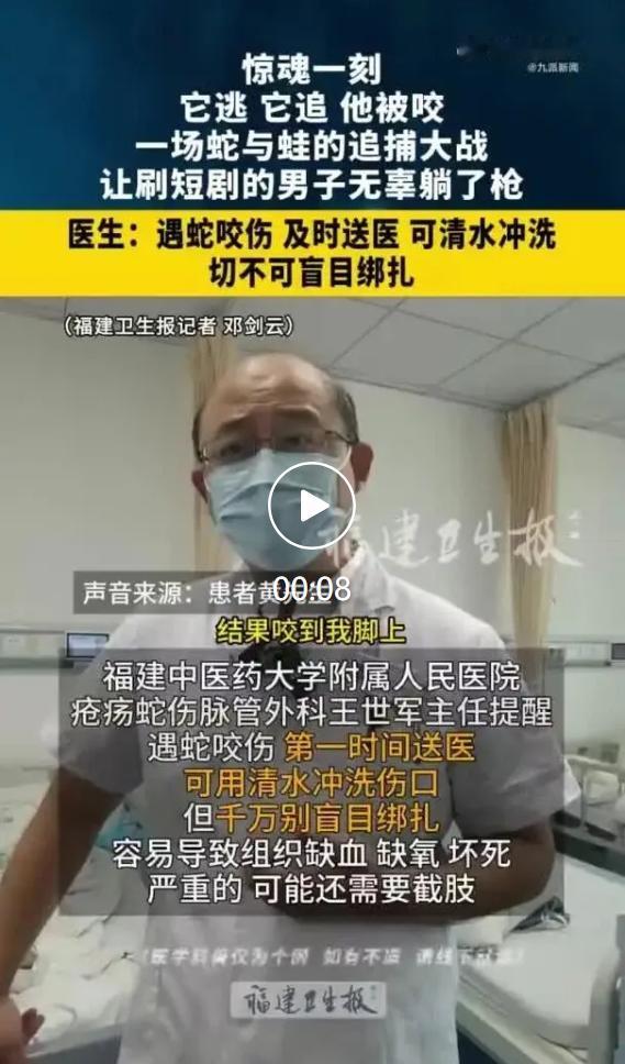 7月4日午后，福建省福州市罗源县城区沿街一间私人商铺内发生惊险蛇伤事件，当