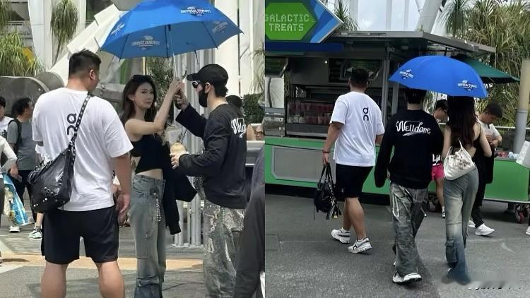 黄晓明新加坡恋情曝光？新女伴比叶珂还嫩！吃瓜群众在新加坡环球影城活捉黄晓明！