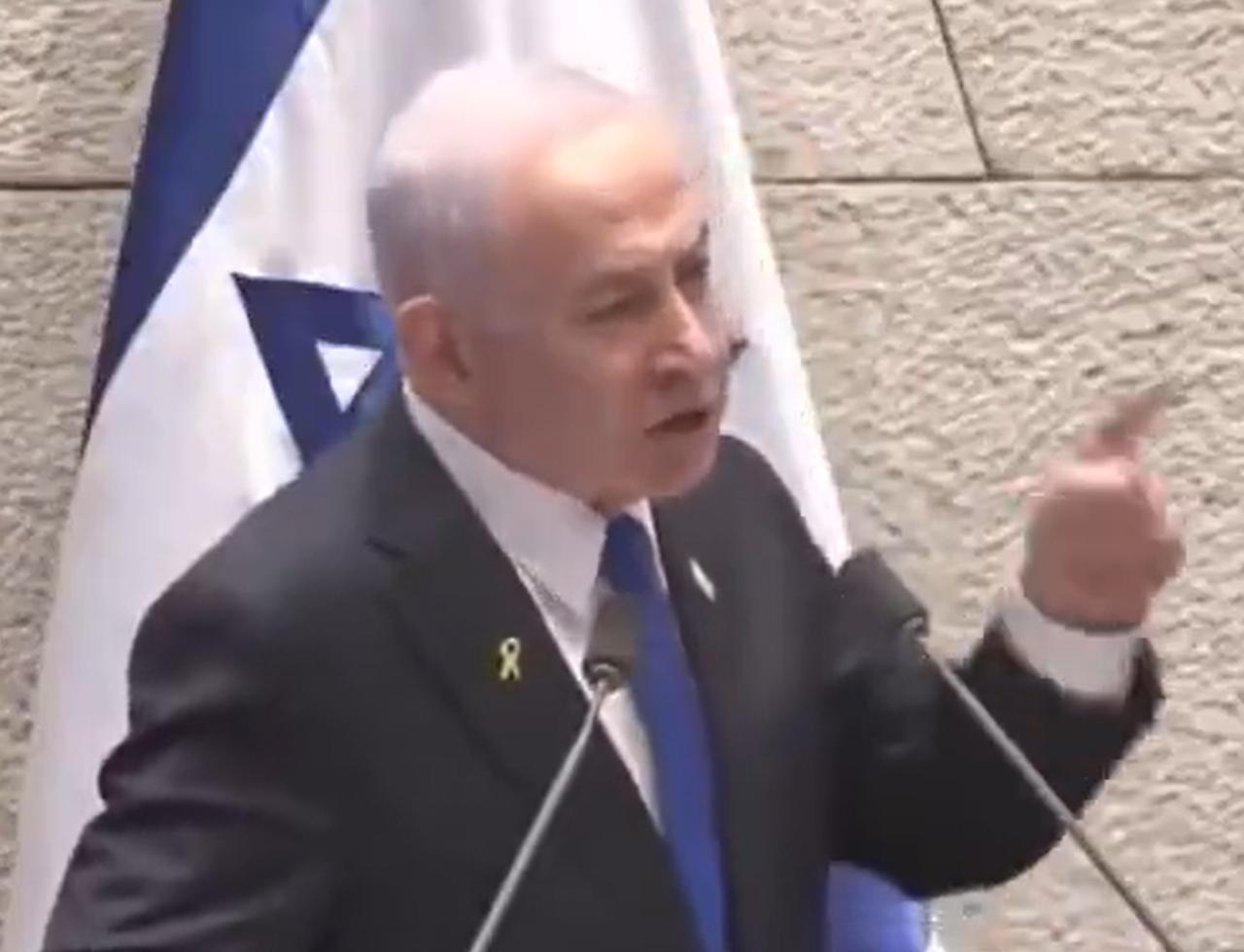 内塔尼亚胡说，以军从来没有S害过加沙儿童，外界的报道，都是反犹宣传。这些话，