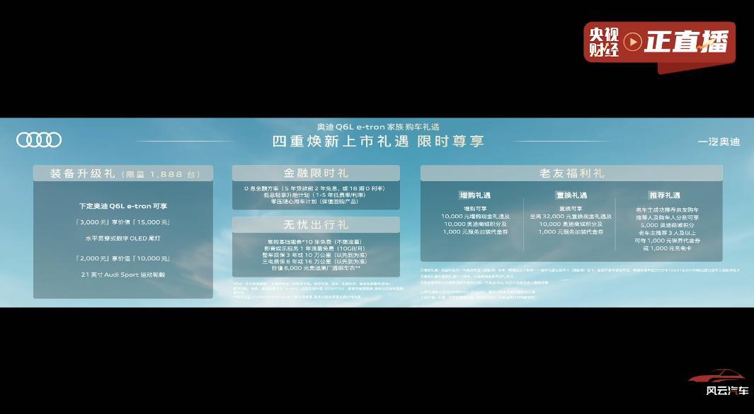 奥迪Q6Le-tron只要26.98-41.98万了Q6Le-tron长续航