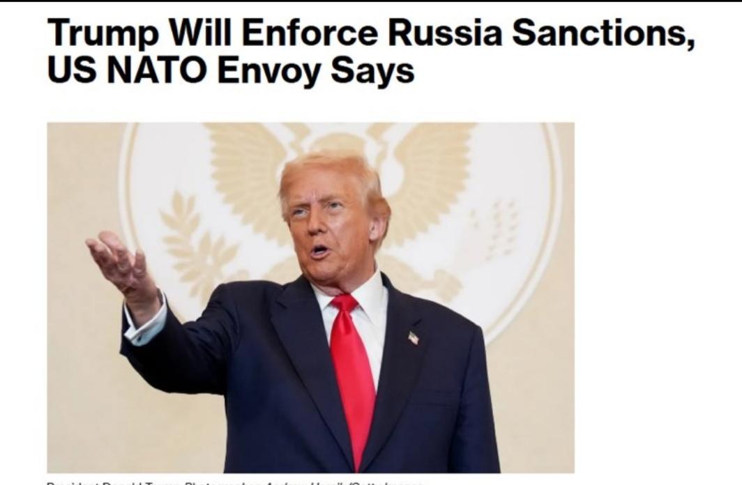 美国北约大使向普京喊话美国驻北约大使马修·惠特克表示，特朗普正准备对俄罗斯实