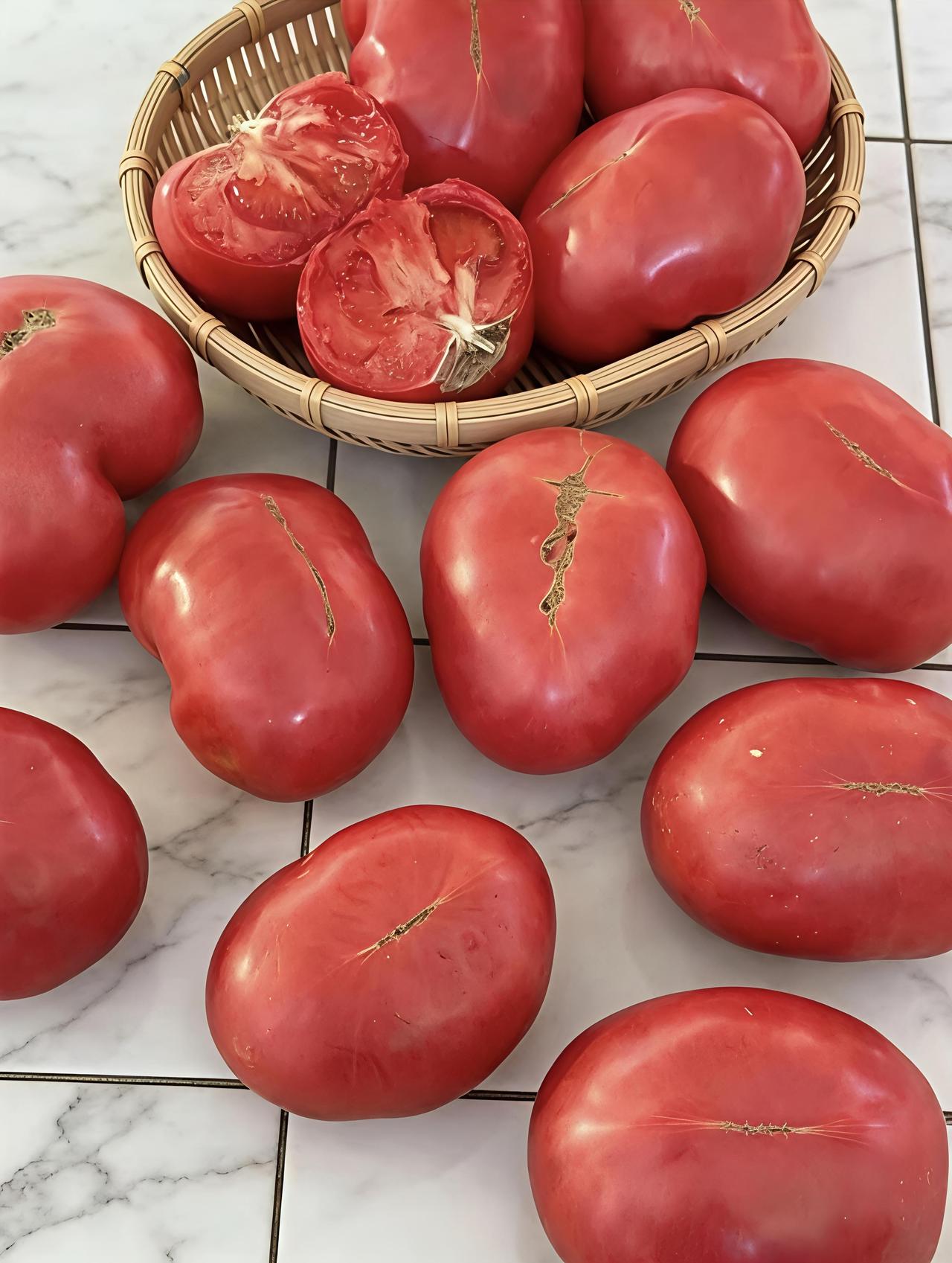 我记得以前的西红柿是这样的……