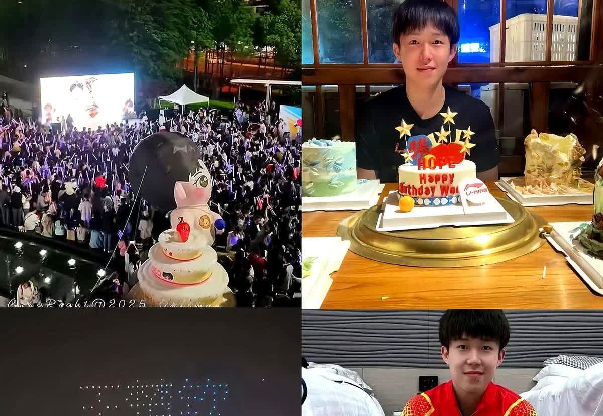 怪不得这两天马龙的新闻不火了，樊振东的动态也不受关注了，原来大家都跑去围观王楚钦