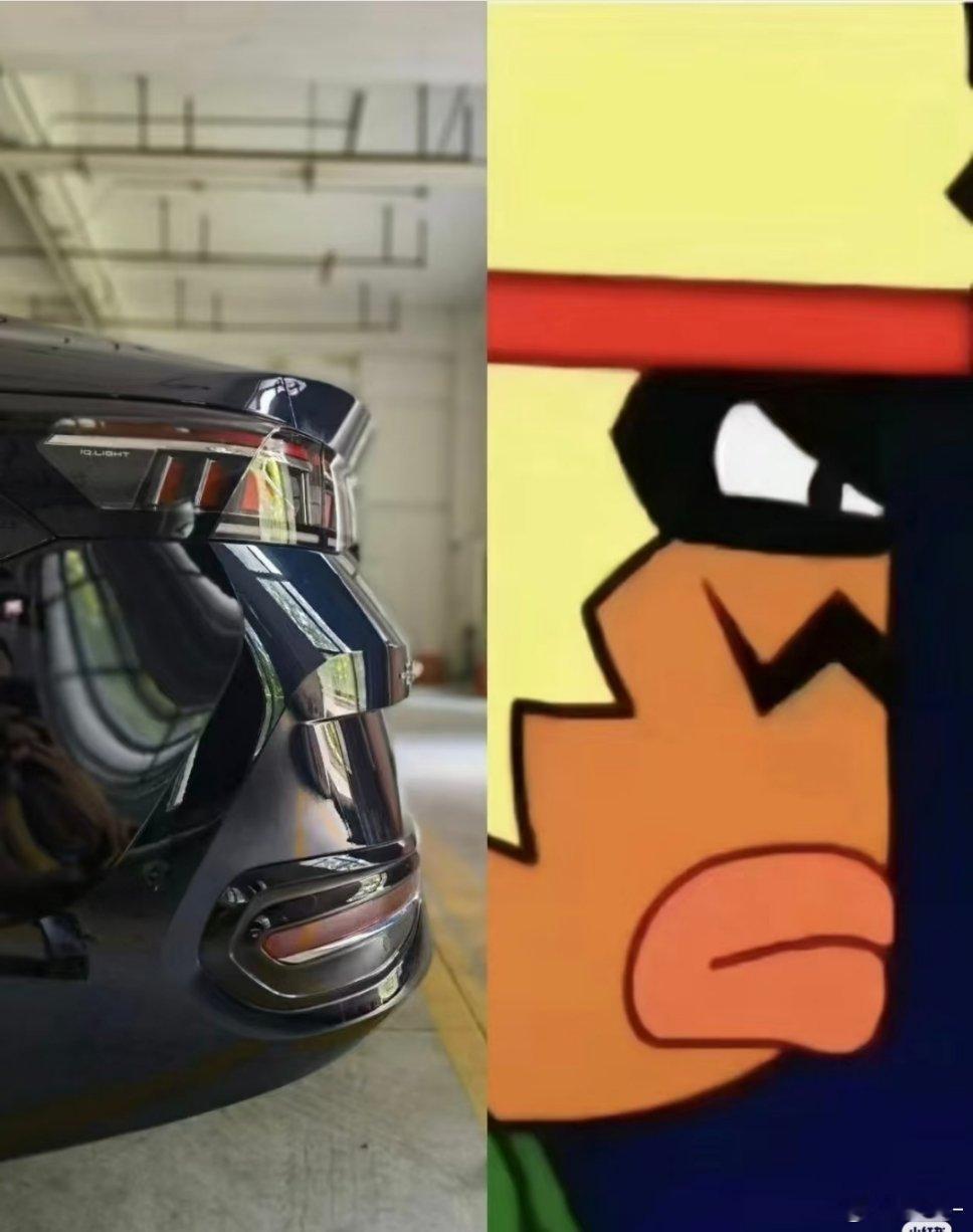 迈腾的车屁股，大额头，高鼻梁真是看完这张图就回不去了