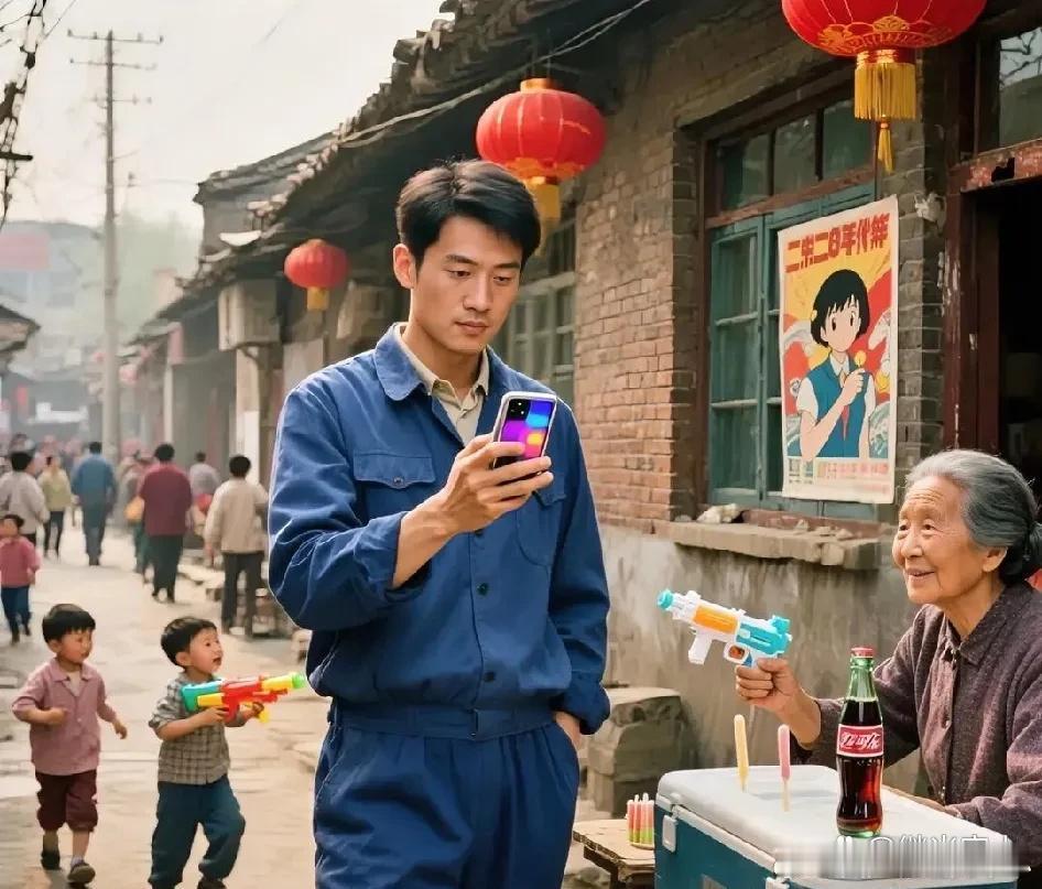 眼尖星人速来，看你能找到几处不合理的地方！图中共有10处不属于这个年代的物品。