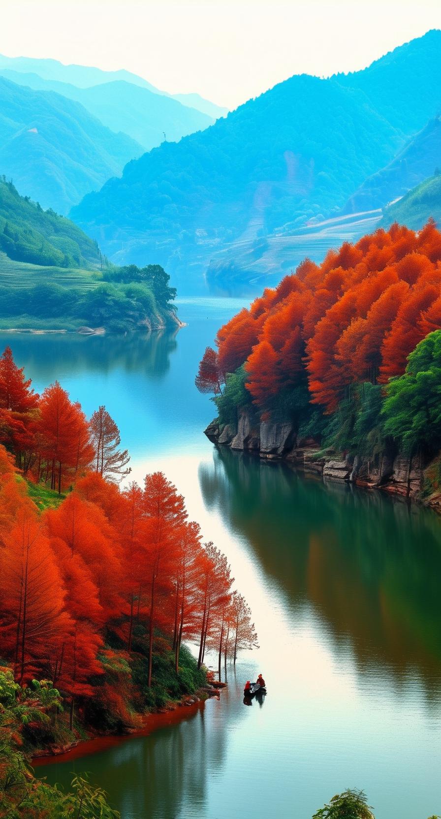 在你的心目中,哪里最像天堂?在我心目中，最像天堂的地方是那种宁静祥和、充满爱与美