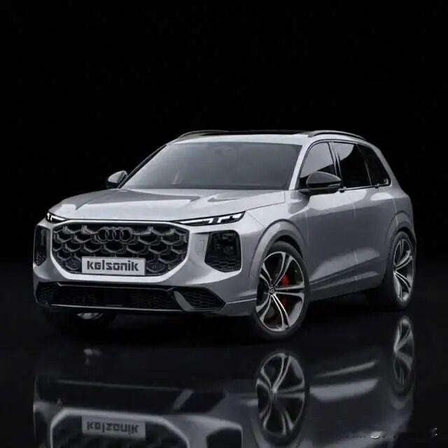 全新一代奥迪Q7惊艳亮相，外观调整，全新内饰风格，搭载4.0T发动机+四驱