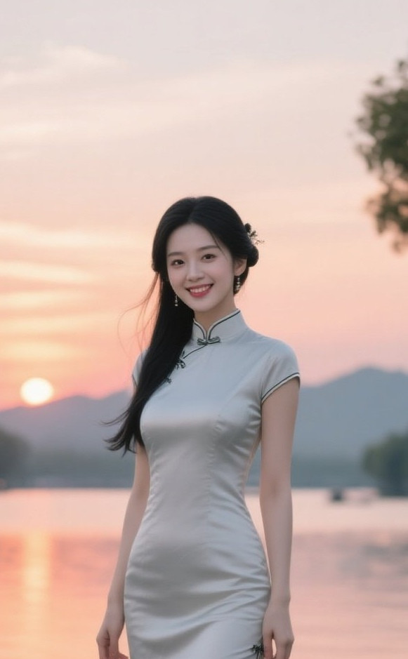 旗袍丽影身姿曼妙动人心