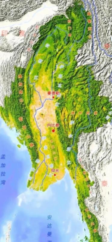 缅甸若并入中国，地缘价值碾压外蒙？不止战略纵深与矿产，缅甸手握孟加拉湾安达曼海，