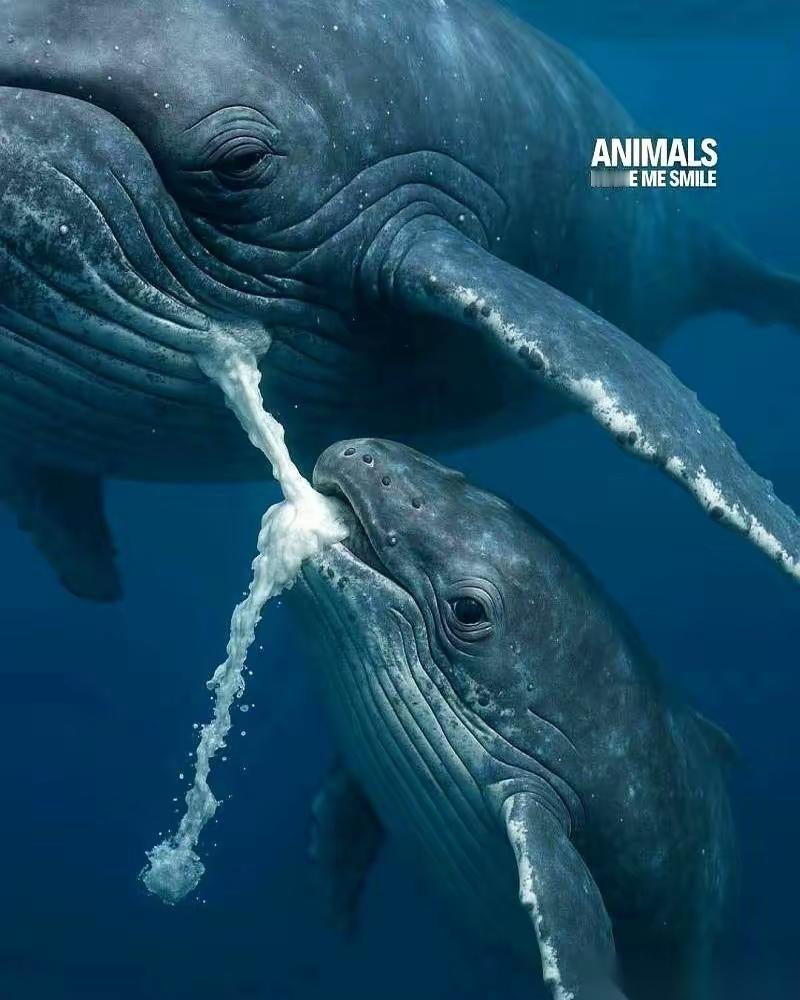 鲸鱼的奶水真的好浓稠啊[狗头]