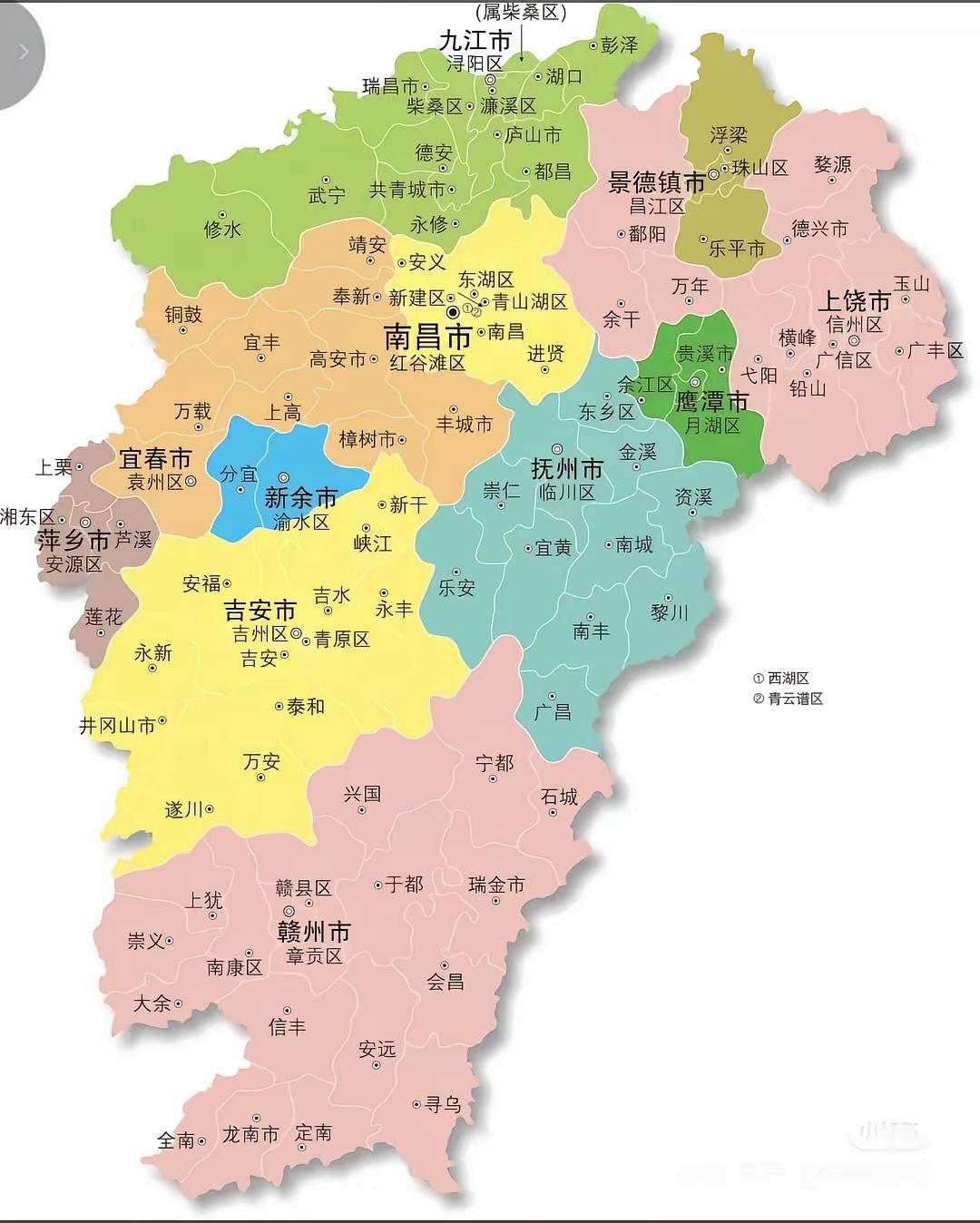 建议调整鄱阳县为景德镇归属，万年和余干为鹰潭归属。靖安，奉新，高安，丰城，樟