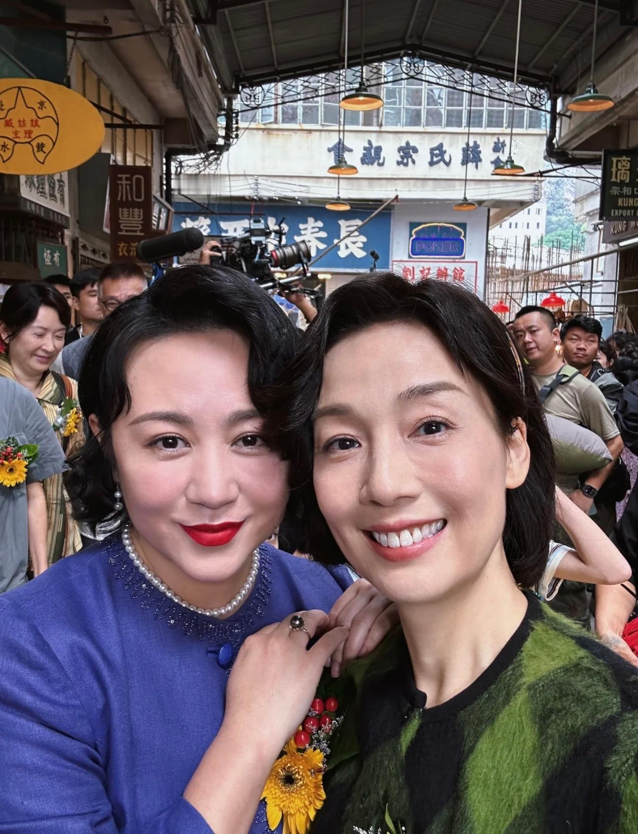 江美仪电影《水饺皇后》幕后花絮照​​​