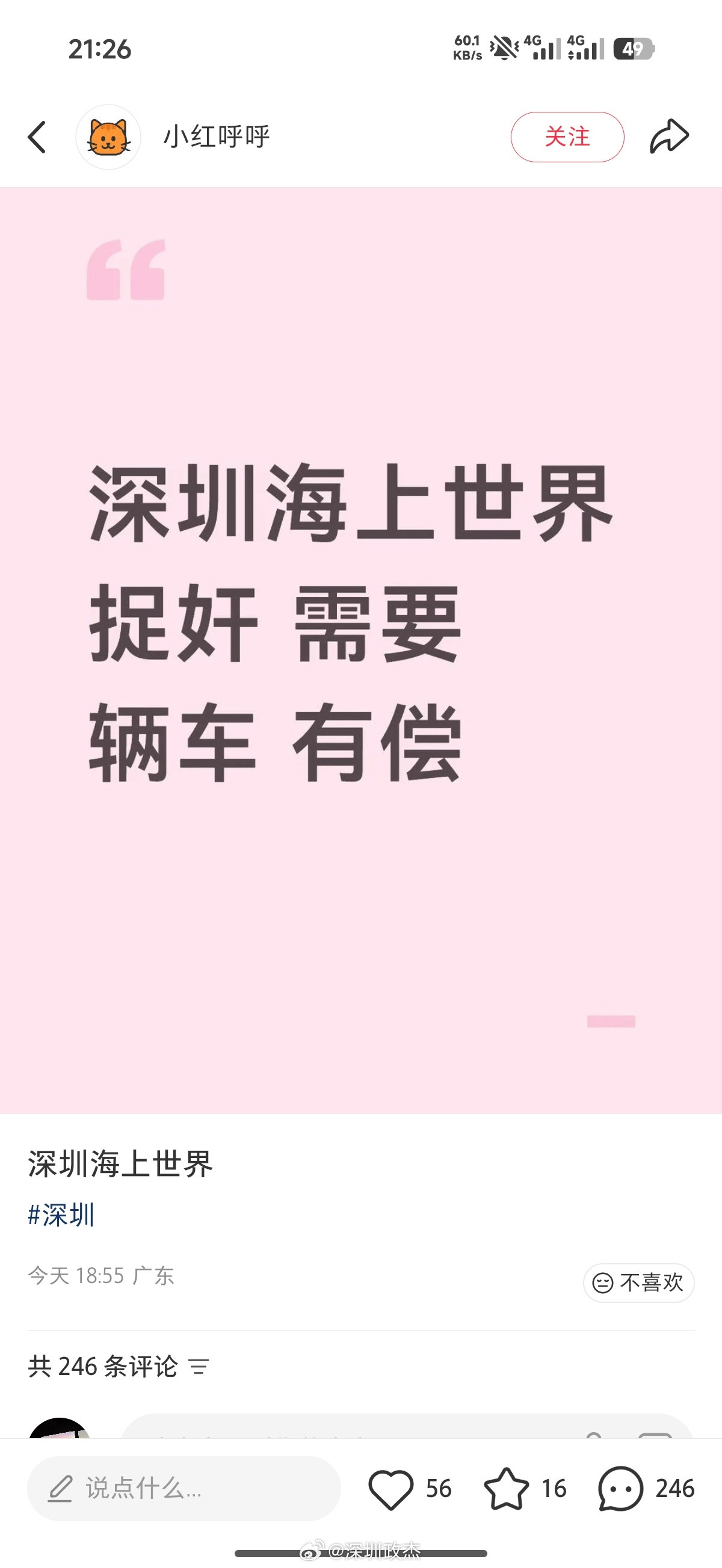 大晚上一聊到深圳南山捉奸，大家都不困了，纷纷都有空了。深圳