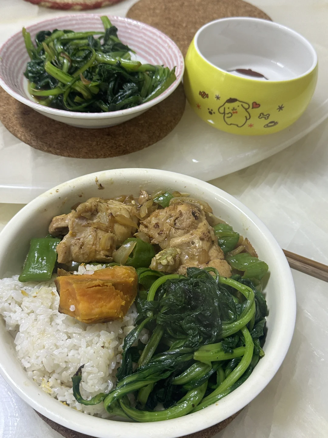 微辣鸡腿肉 放我嘴里炒