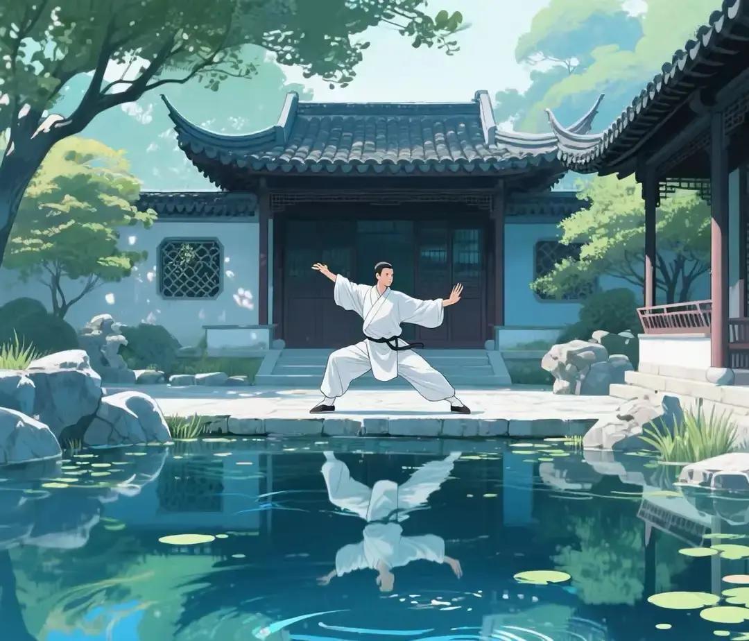 别再把太极拳当广播操了。你十年没练出东西，是因为忽略了四个致命细节。第一，